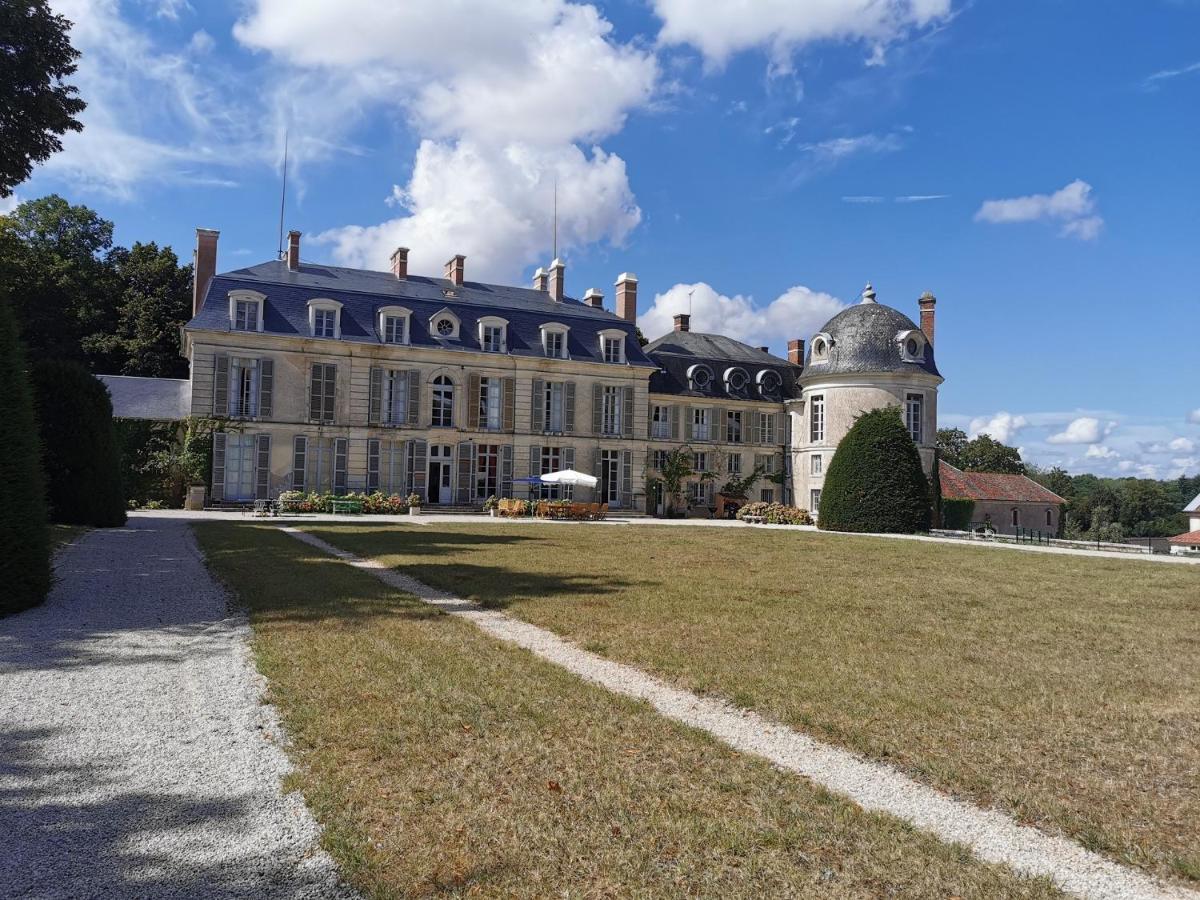 Chateau Des Barres Sainpuits Bagian luar foto